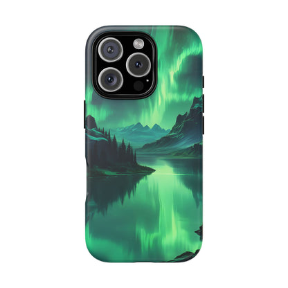 Aurora Borealis Phone Case, Tough Cases for Nature Lovers, Celestial Art Phone Cover, Unique Gift for Outdoorsy Friends, Compatible [...]