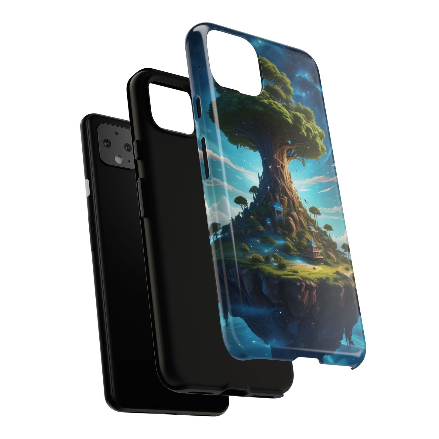 Carcasa para móvil Árbol Místico, Carcasas Resistentes, Funda para Móvil Única, Paisaje Mágico, Regalo para Amantes de la Naturaleza, Carcasa Protectora, Diseño Fantástico