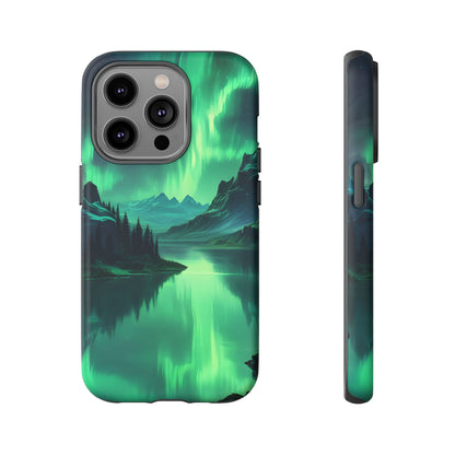 Aurora Borealis Phone Case, Tough Cases for Nature Lovers, Celestial Art Phone Cover, Unique Gift for Outdoorsy Friends, Compatible [...]