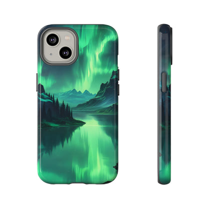 Aurora Borealis Phone Case, Tough Cases for Nature Lovers, Celestial Art Phone Cover, Unique Gift for Outdoorsy Friends, Compatible [...]