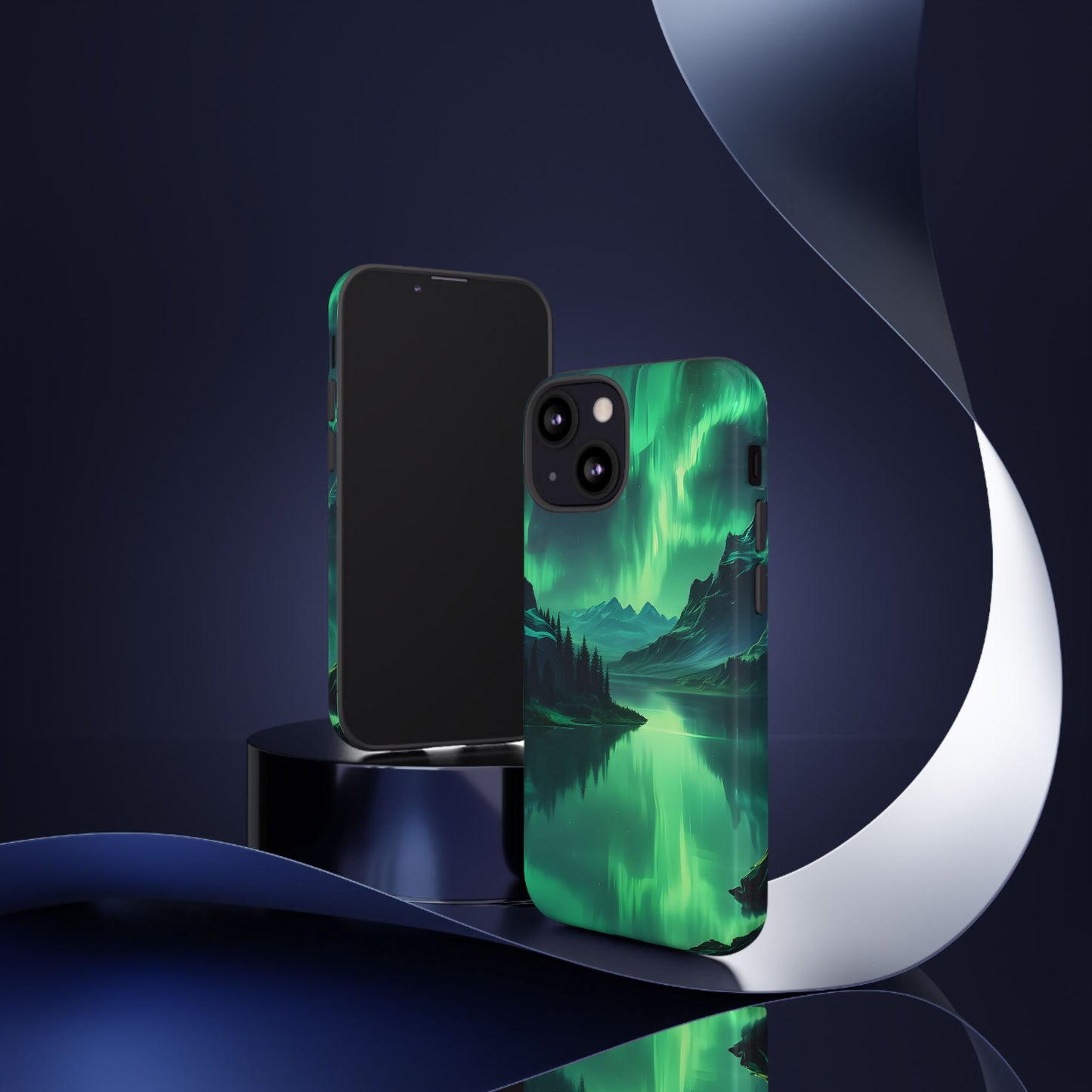 Carcasa para teléfono Aurora Boreal, carcasas resistentes para amantes de la naturaleza, funda para teléfono con arte celestial, regalo único para amigos amantes de la naturaleza, compatible [...]