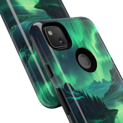 Aurora Borealis Phone Case, Tough Cases for Nature Lovers, Celestial Art Phone Cover, Unique Gift for Outdoorsy Friends, Compatible [...]