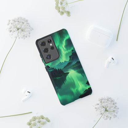 Aurora Borealis Phone Case, Tough Cases for Nature Lovers, Celestial Art Phone Cover, Unique Gift for Outdoorsy Friends, Compatible [...]