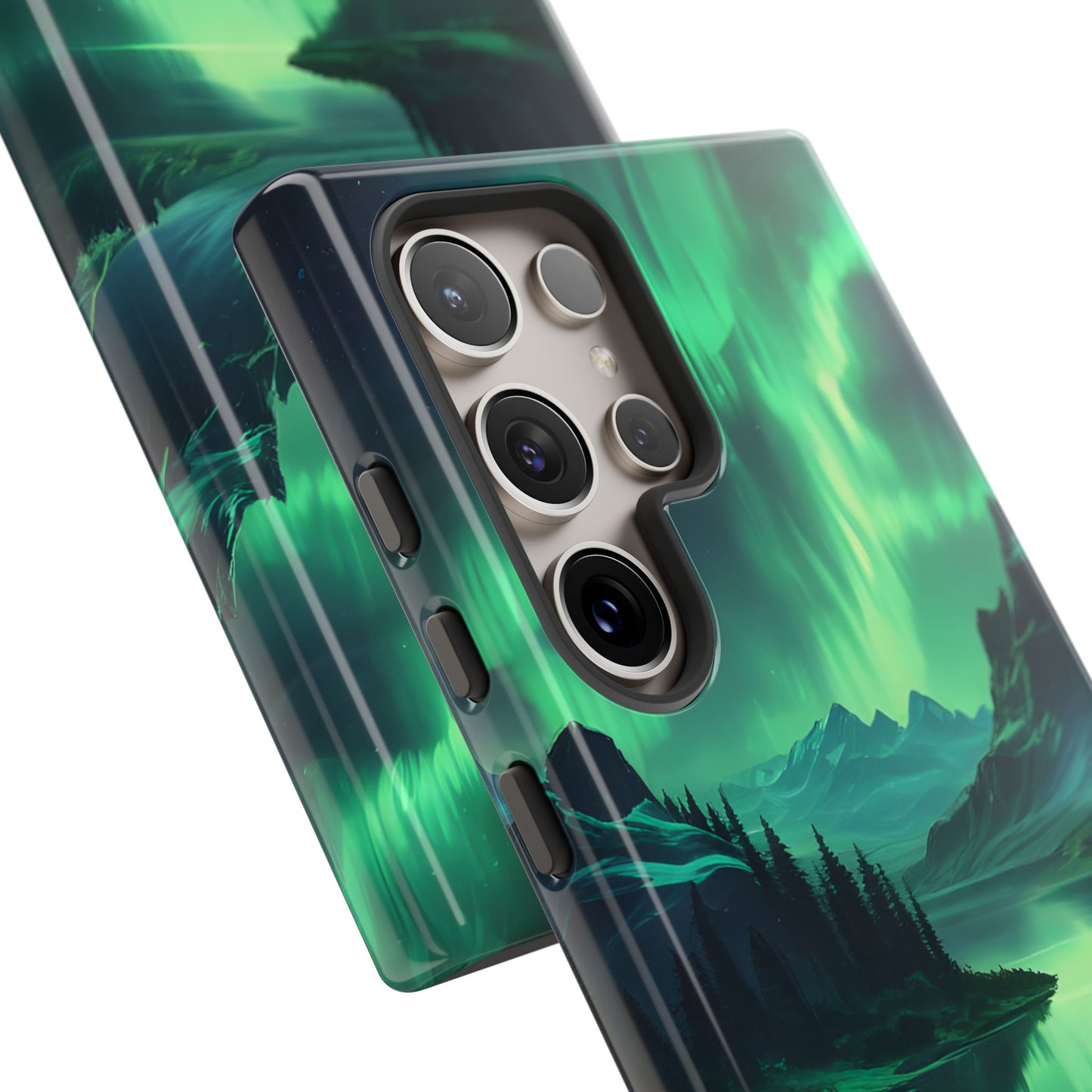 Carcasa para teléfono Aurora Boreal, carcasas resistentes para amantes de la naturaleza, funda para teléfono con arte celestial, regalo único para amigos amantes de la naturaleza, compatible [...]