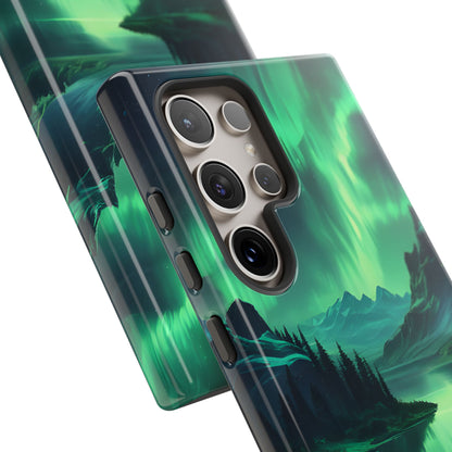 Aurora Borealis Phone Case, Tough Cases for Nature Lovers, Celestial Art Phone Cover, Unique Gift for Outdoorsy Friends, Compatible [...]