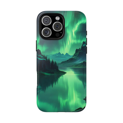 Aurora Borealis Phone Case, Tough Cases for Nature Lovers, Celestial Art Phone Cover, Unique Gift for Outdoorsy Friends, Compatible [...]
