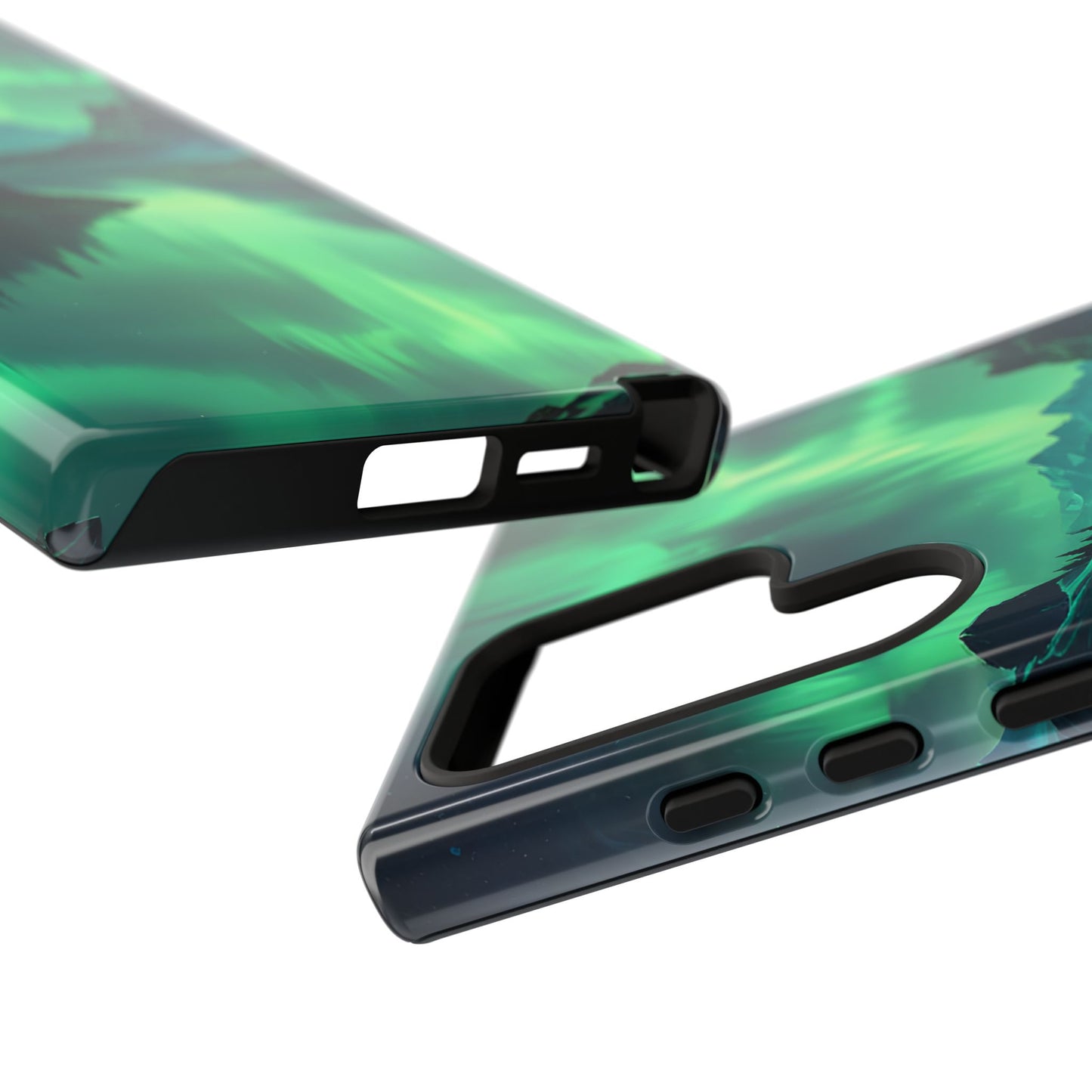 Carcasa para teléfono Aurora Boreal, carcasas resistentes para amantes de la naturaleza, funda para teléfono con arte celestial, regalo único para amigos amantes de la naturaleza, compatible [...]