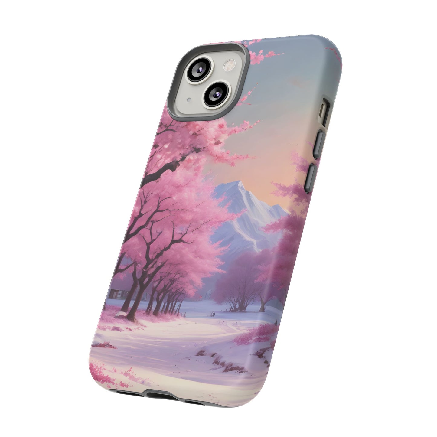 Funda para teléfono con diseño de flor de cerezo, estética primaveral, funda resistente para teléfono, diseño floral, regalo para amantes de la naturaleza, funda Sakura.
