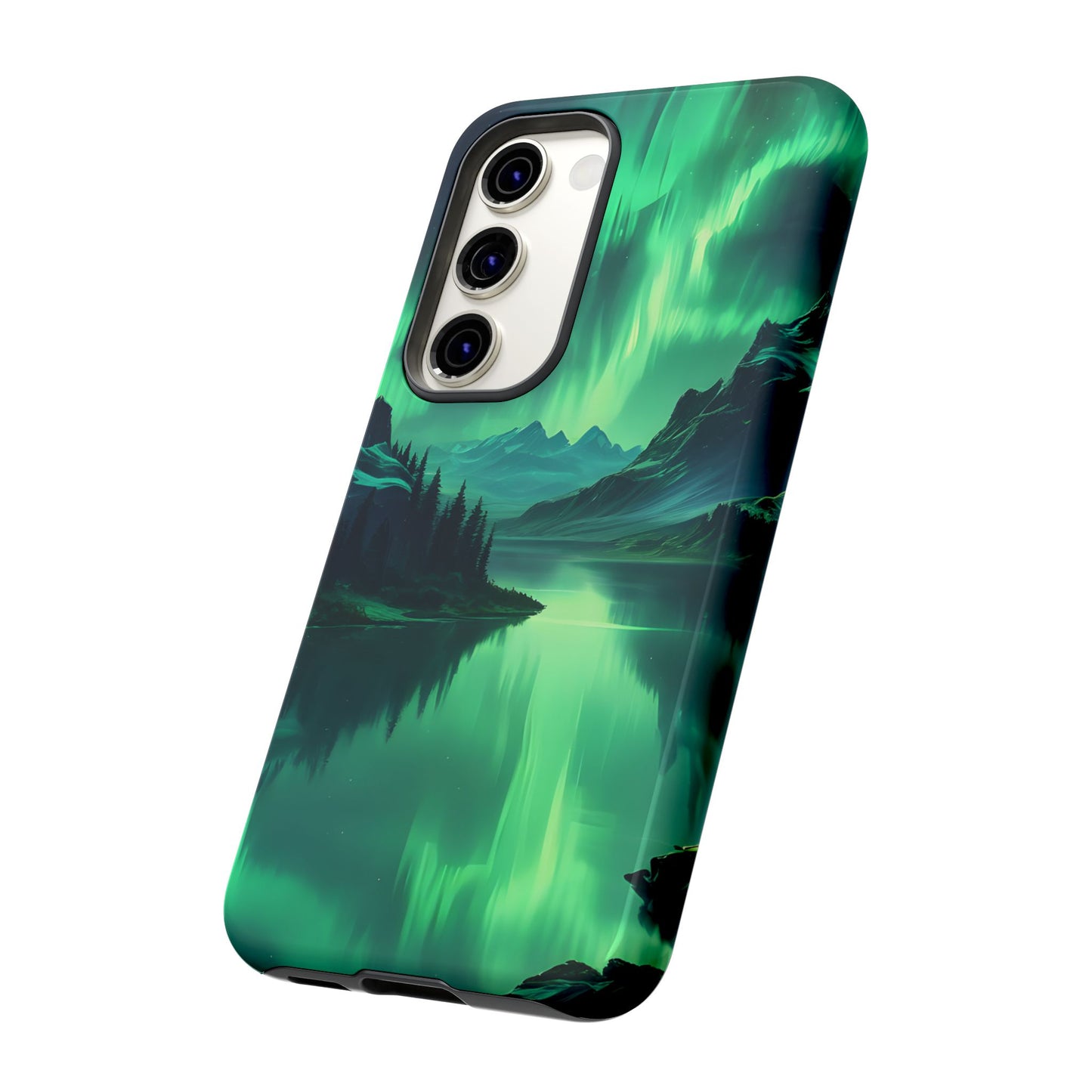Carcasa para teléfono Aurora Boreal, carcasas resistentes para amantes de la naturaleza, funda para teléfono con arte celestial, regalo único para amigos amantes de la naturaleza, compatible [...]