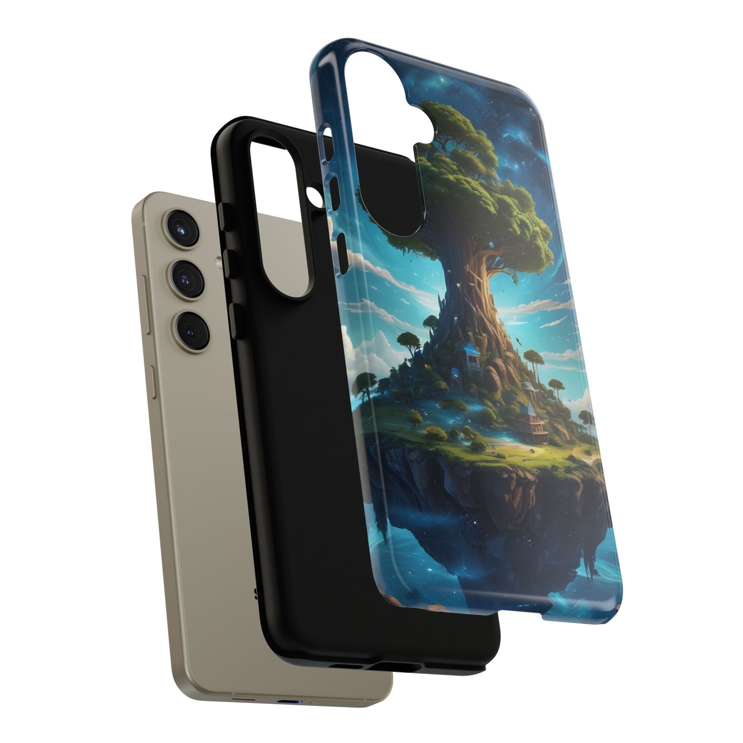 Carcasa para móvil Árbol Místico, Carcasas Resistentes, Funda para Móvil Única, Paisaje Mágico, Regalo para Amantes de la Naturaleza, Carcasa Protectora, Diseño Fantástico