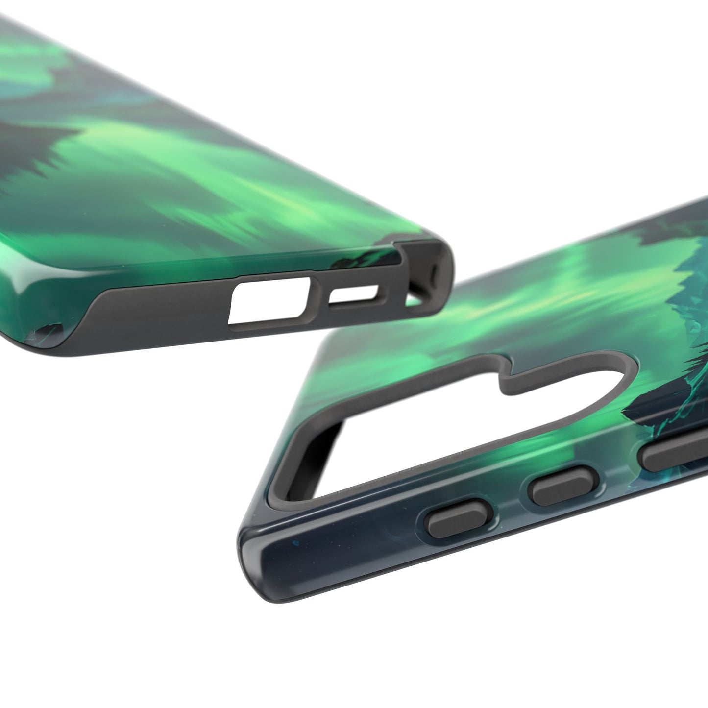 Carcasa para teléfono Aurora Boreal, carcasas resistentes para amantes de la naturaleza, funda para teléfono con arte celestial, regalo único para amigos amantes de la naturaleza, compatible [...]