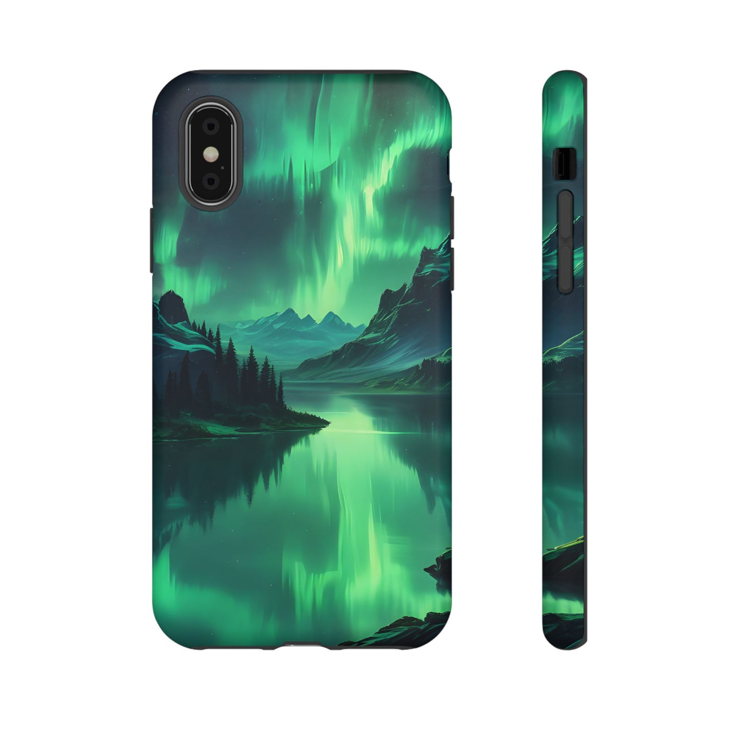 Carcasa para teléfono Aurora Boreal, carcasas resistentes para amantes de la naturaleza, funda para teléfono con arte celestial, regalo único para amigos amantes de la naturaleza, compatible [...]