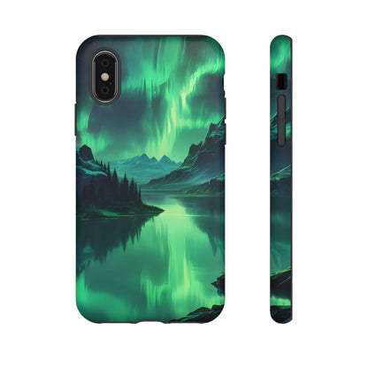 Aurora Borealis Phone Case, Tough Cases for Nature Lovers, Celestial Art Phone Cover, Unique Gift for Outdoorsy Friends, Compatible [...]