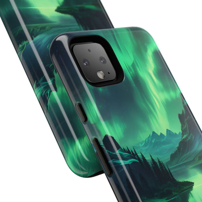 Aurora Borealis Phone Case, Tough Cases for Nature Lovers, Celestial Art Phone Cover, Unique Gift for Outdoorsy Friends, Compatible [...]