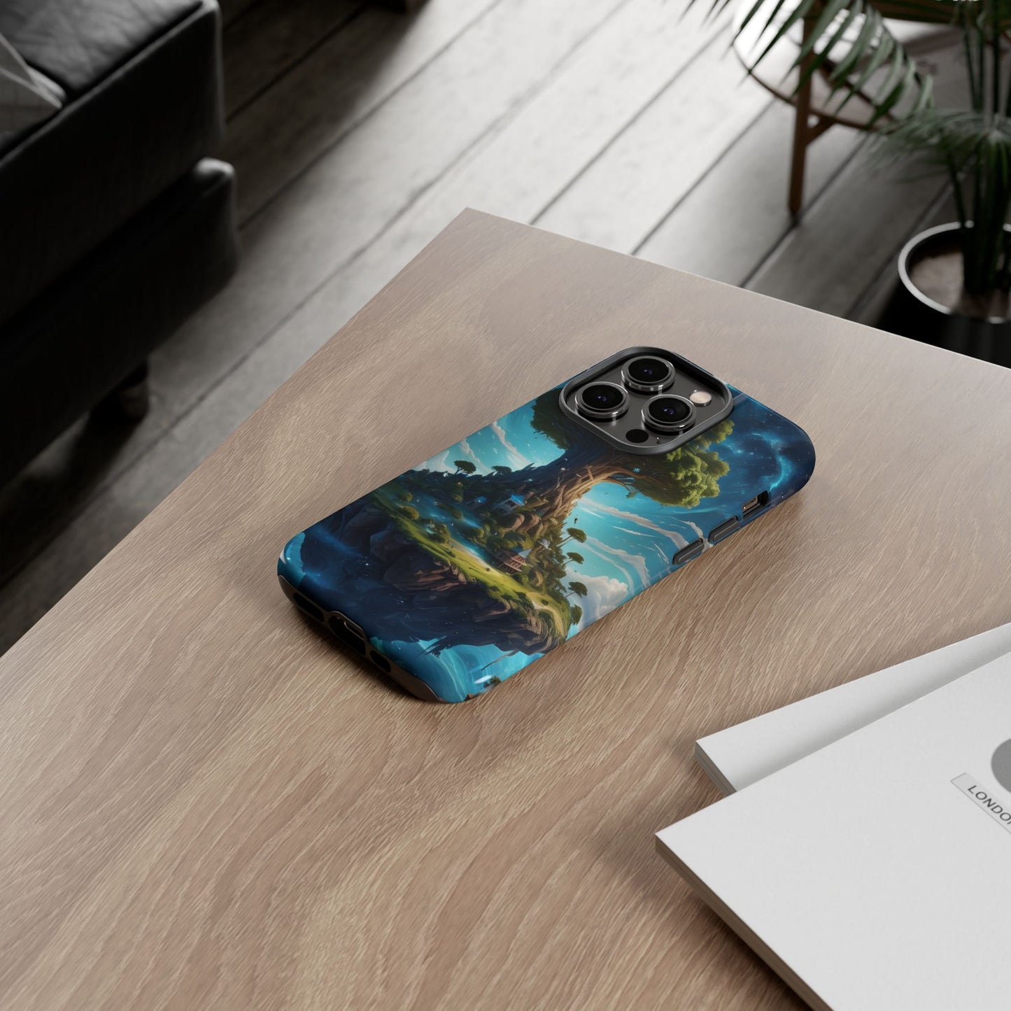 Carcasa para móvil Árbol Místico, Carcasas Resistentes, Funda para Móvil Única, Paisaje Mágico, Regalo para Amantes de la Naturaleza, Carcasa Protectora, Diseño Fantástico