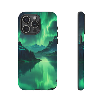 Aurora Borealis Phone Case, Tough Cases for Nature Lovers, Celestial Art Phone Cover, Unique Gift for Outdoorsy Friends, Compatible [...]