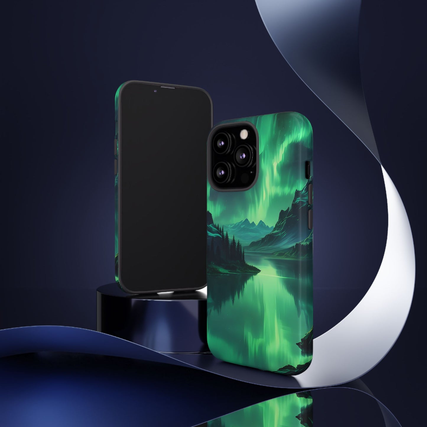 Carcasa para teléfono Aurora Boreal, carcasas resistentes para amantes de la naturaleza, funda para teléfono con arte celestial, regalo único para amigos amantes de la naturaleza, compatible [...]