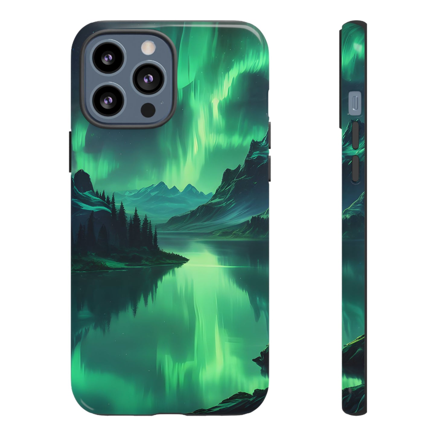 Carcasa para teléfono Aurora Boreal, carcasas resistentes para amantes de la naturaleza, funda para teléfono con arte celestial, regalo único para amigos amantes de la naturaleza, compatible [...]