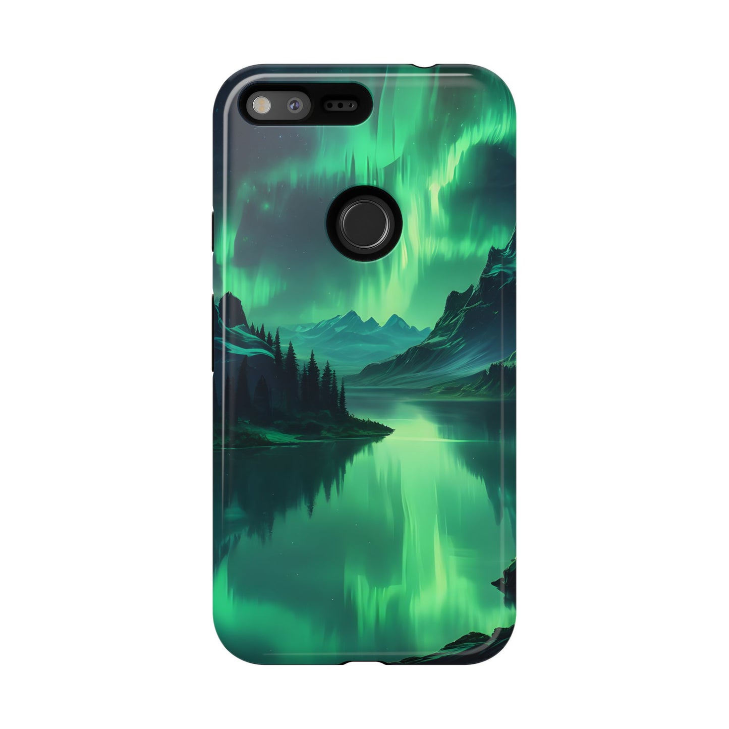 Carcasa para teléfono Aurora Boreal, carcasas resistentes para amantes de la naturaleza, funda para teléfono con arte celestial, regalo único para amigos amantes de la naturaleza, compatible [...]