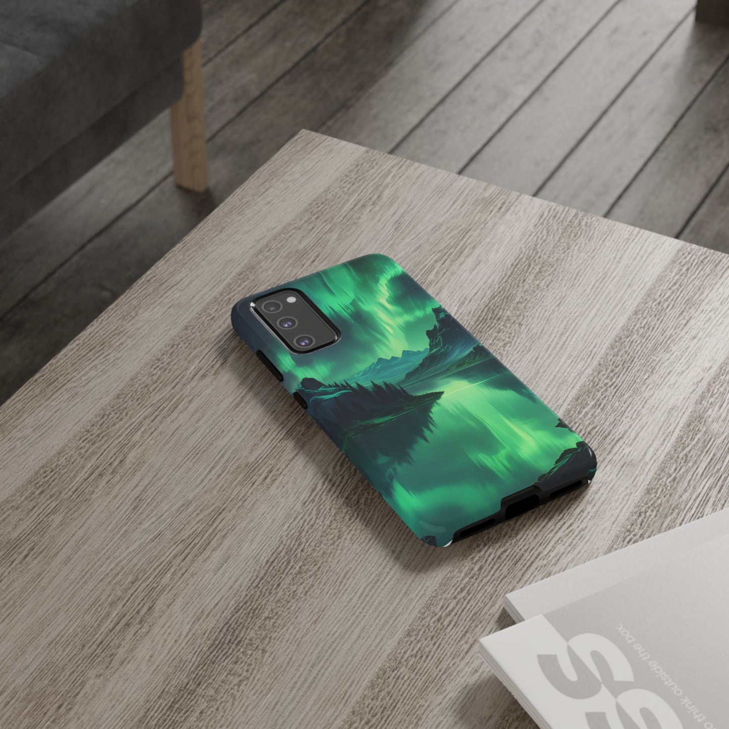Carcasa para teléfono Aurora Boreal, carcasas resistentes para amantes de la naturaleza, funda para teléfono con arte celestial, regalo único para amigos amantes de la naturaleza, compatible [...]
