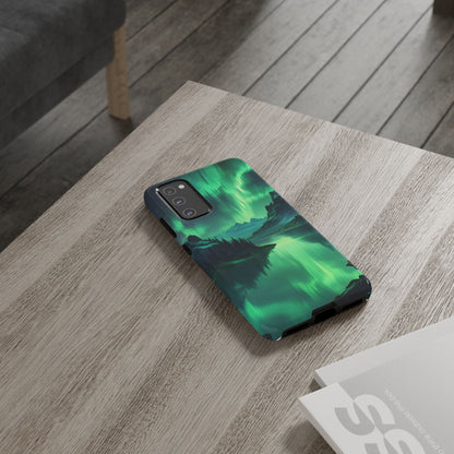 Aurora Borealis Phone Case, Tough Cases for Nature Lovers, Celestial Art Phone Cover, Unique Gift for Outdoorsy Friends, Compatible [...]