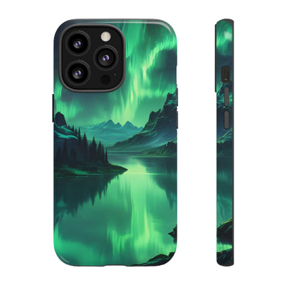 Aurora Borealis Phone Case, Tough Cases for Nature Lovers, Celestial Art Phone Cover, Unique Gift for Outdoorsy Friends, Compatible [...]