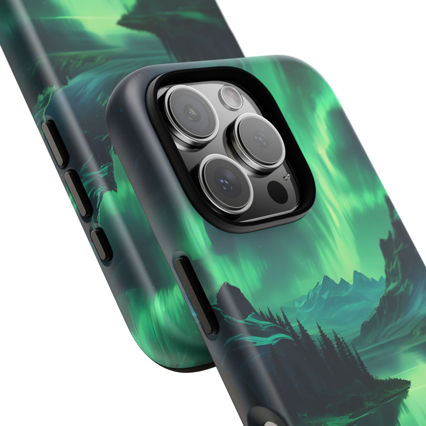 Carcasa para teléfono Aurora Boreal, carcasas resistentes para amantes de la naturaleza, funda para teléfono con arte celestial, regalo único para amigos amantes de la naturaleza, compatible [...]