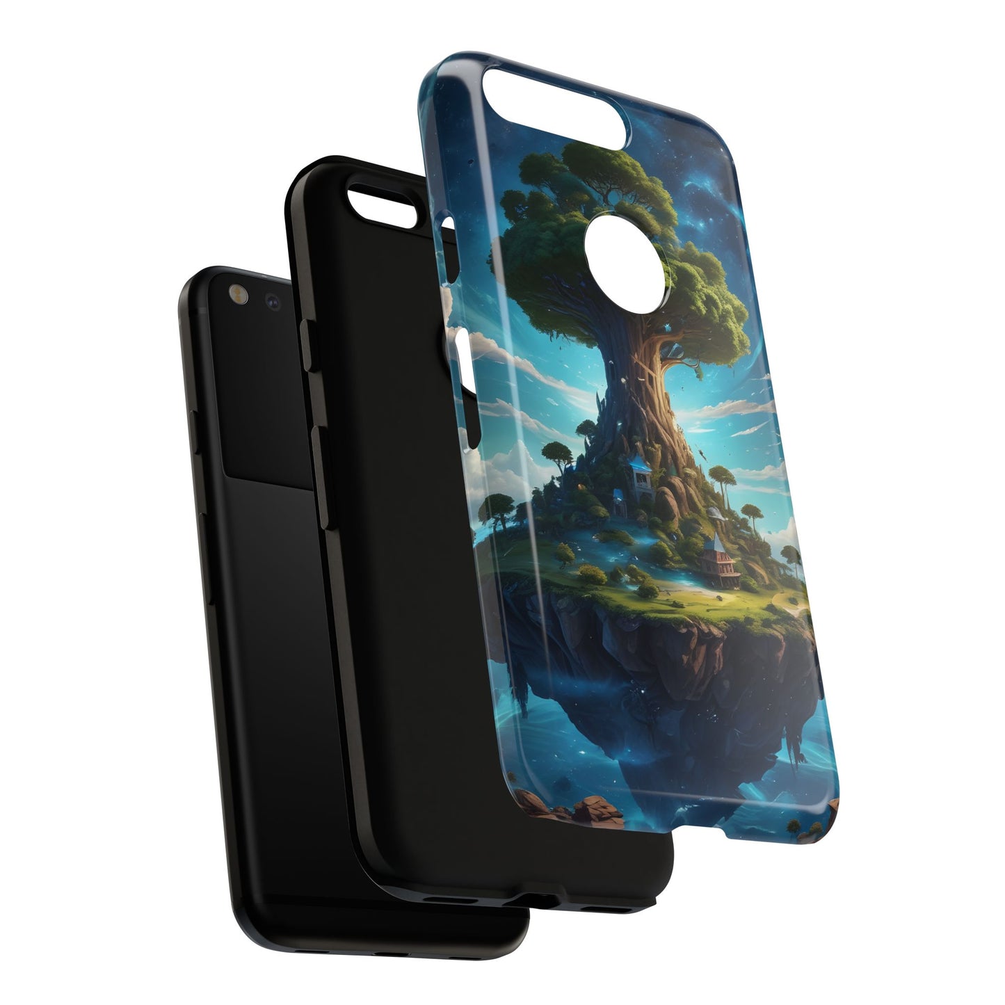 Carcasa para móvil Árbol Místico, Carcasas Resistentes, Funda para Móvil Única, Paisaje Mágico, Regalo para Amantes de la Naturaleza, Carcasa Protectora, Diseño Fantástico