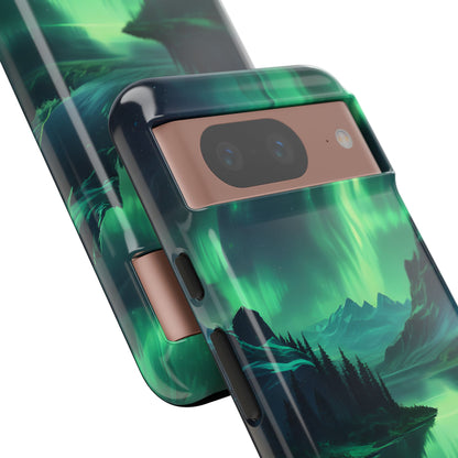 Aurora Borealis Phone Case, Tough Cases for Nature Lovers, Celestial Art Phone Cover, Unique Gift for Outdoorsy Friends, Compatible [...]