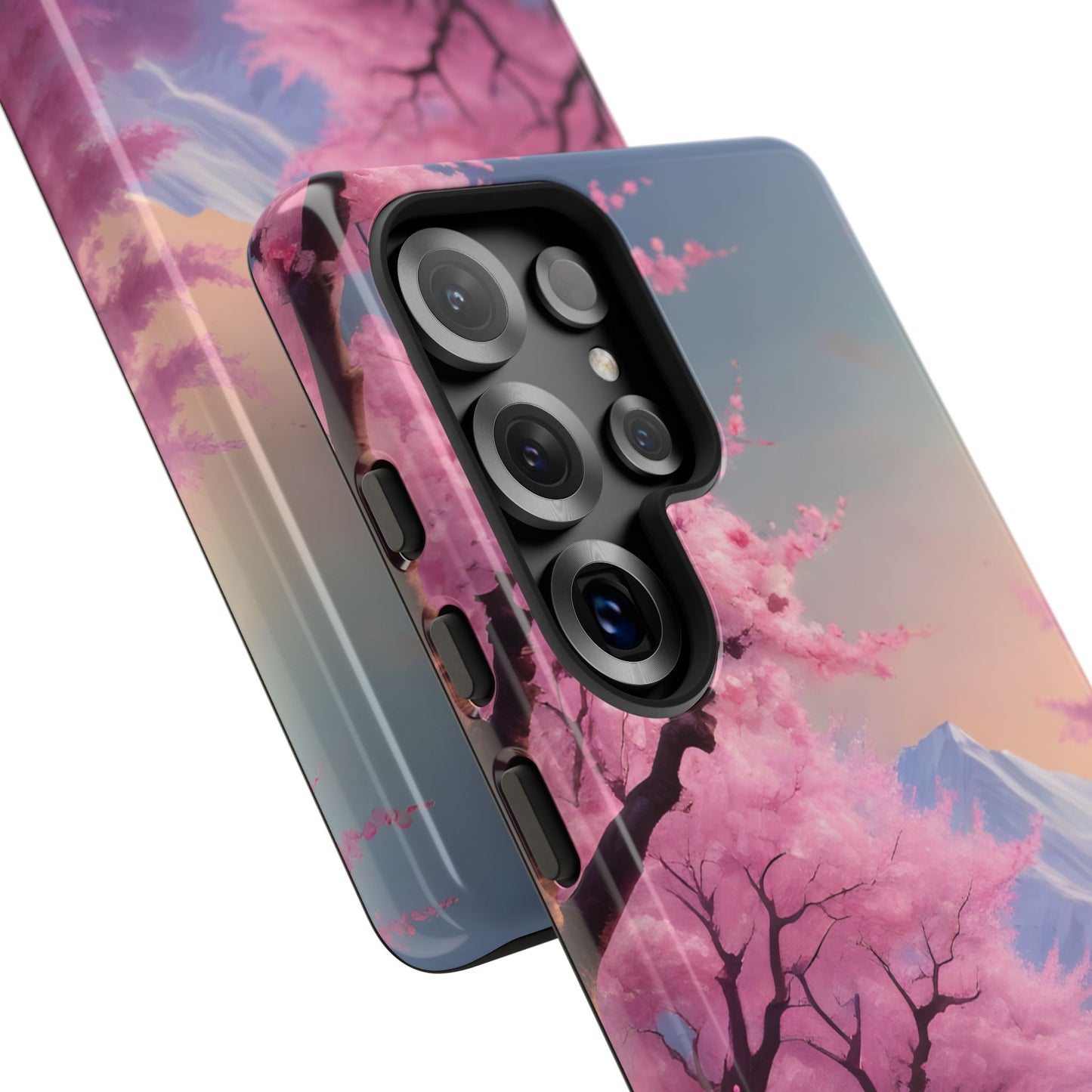 Funda para teléfono con diseño de flor de cerezo, estética primaveral, funda resistente para teléfono, diseño floral, regalo para amantes de la naturaleza, funda Sakura.
