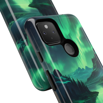 Aurora Borealis Phone Case, Tough Cases for Nature Lovers, Celestial Art Phone Cover, Unique Gift for Outdoorsy Friends, Compatible [...]