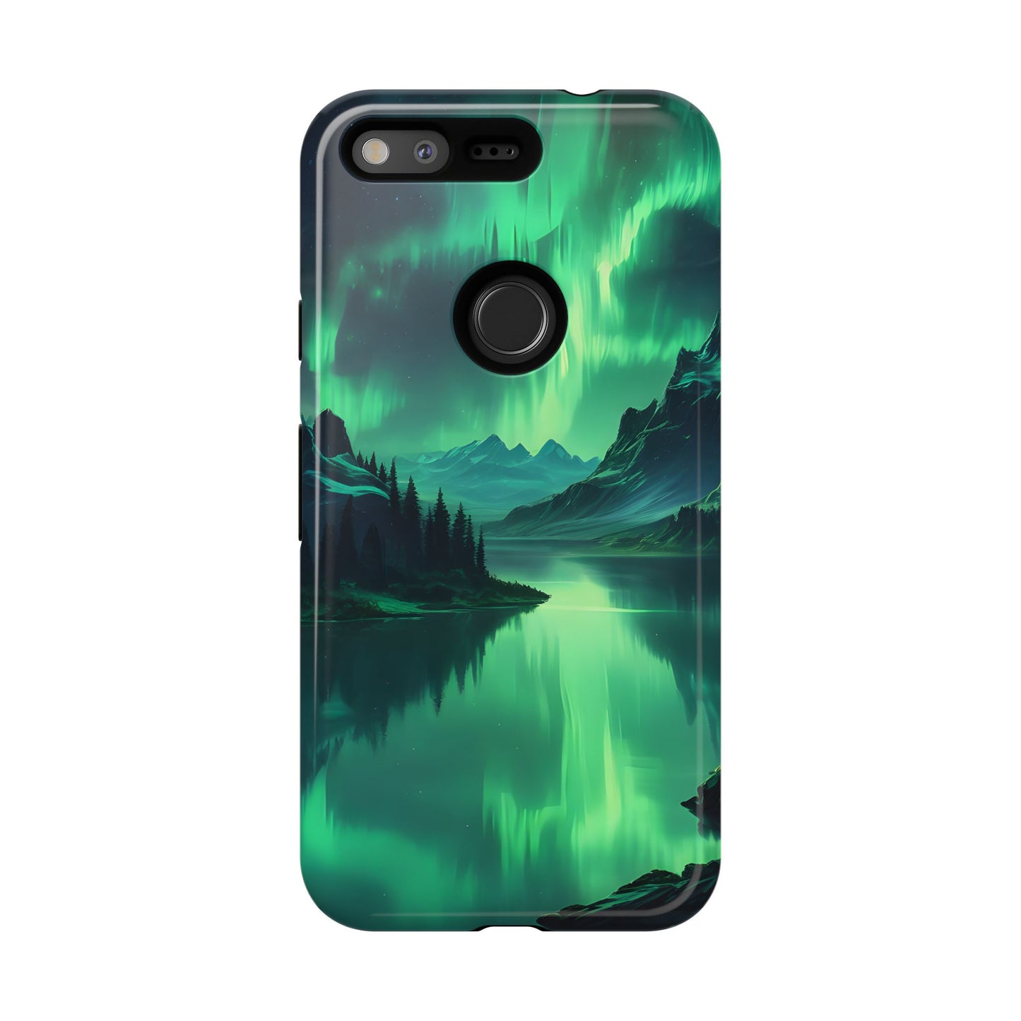Carcasa para teléfono Aurora Boreal, carcasas resistentes para amantes de la naturaleza, funda para teléfono con arte celestial, regalo único para amigos amantes de la naturaleza, compatible [...]