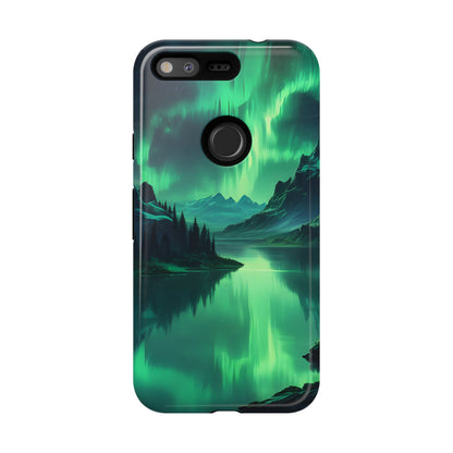 Aurora Borealis Phone Case, Tough Cases for Nature Lovers, Celestial Art Phone Cover, Unique Gift for Outdoorsy Friends, Compatible [...]