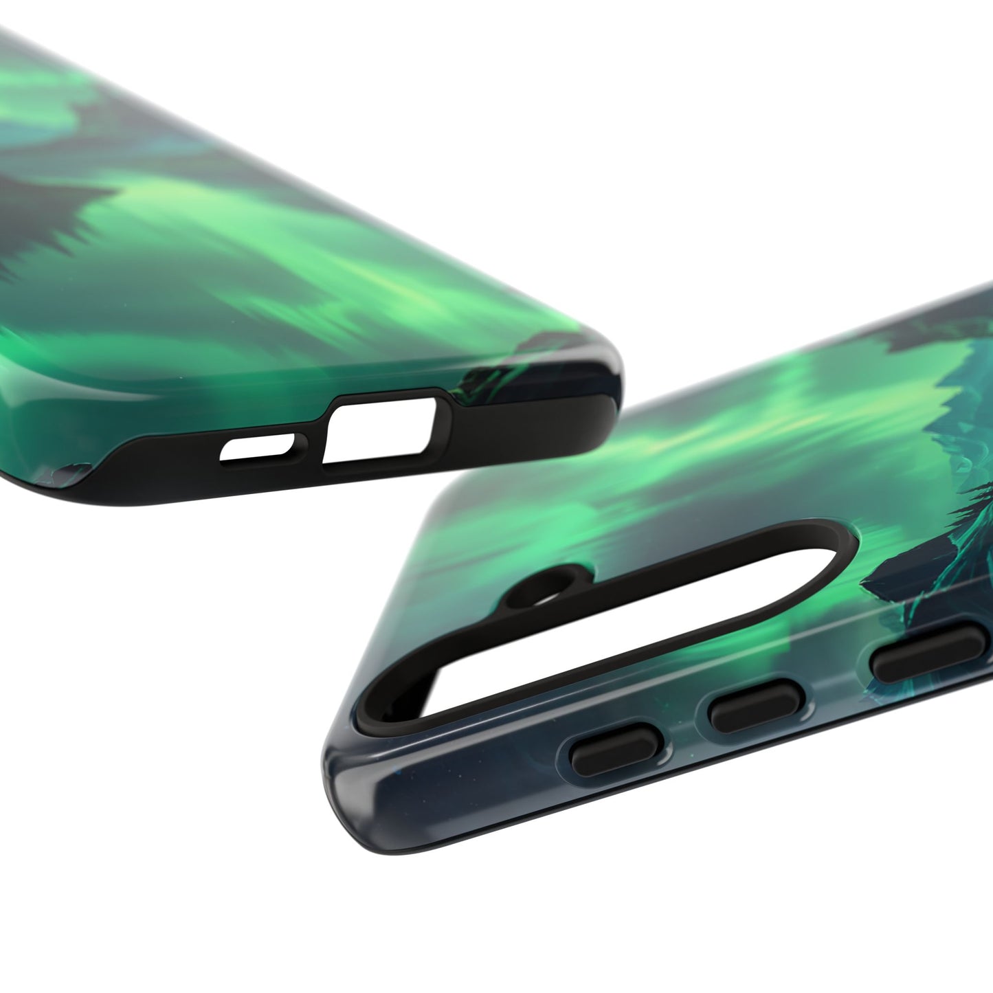 Carcasa para teléfono Aurora Boreal, carcasas resistentes para amantes de la naturaleza, funda para teléfono con arte celestial, regalo único para amigos amantes de la naturaleza, compatible [...]