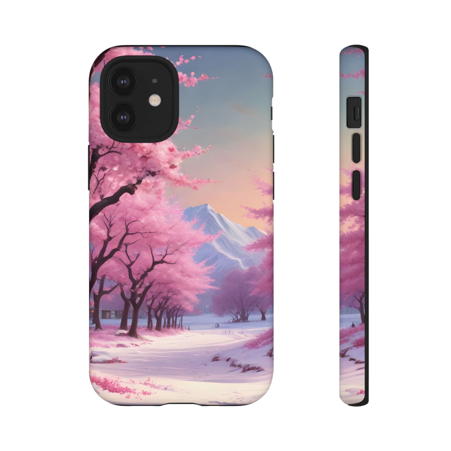 Funda para teléfono con diseño de flor de cerezo, estética primaveral, funda resistente para teléfono, diseño floral, regalo para amantes de la naturaleza, funda Sakura.