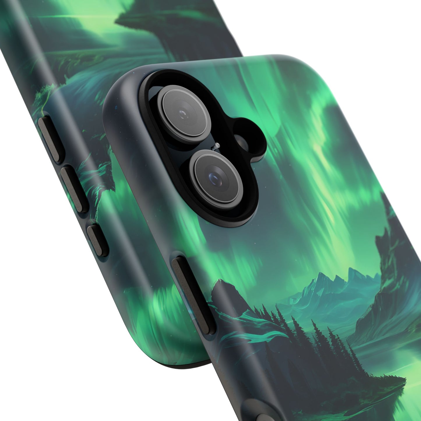 Carcasa para teléfono Aurora Boreal, carcasas resistentes para amantes de la naturaleza, funda para teléfono con arte celestial, regalo único para amigos amantes de la naturaleza, compatible [...]