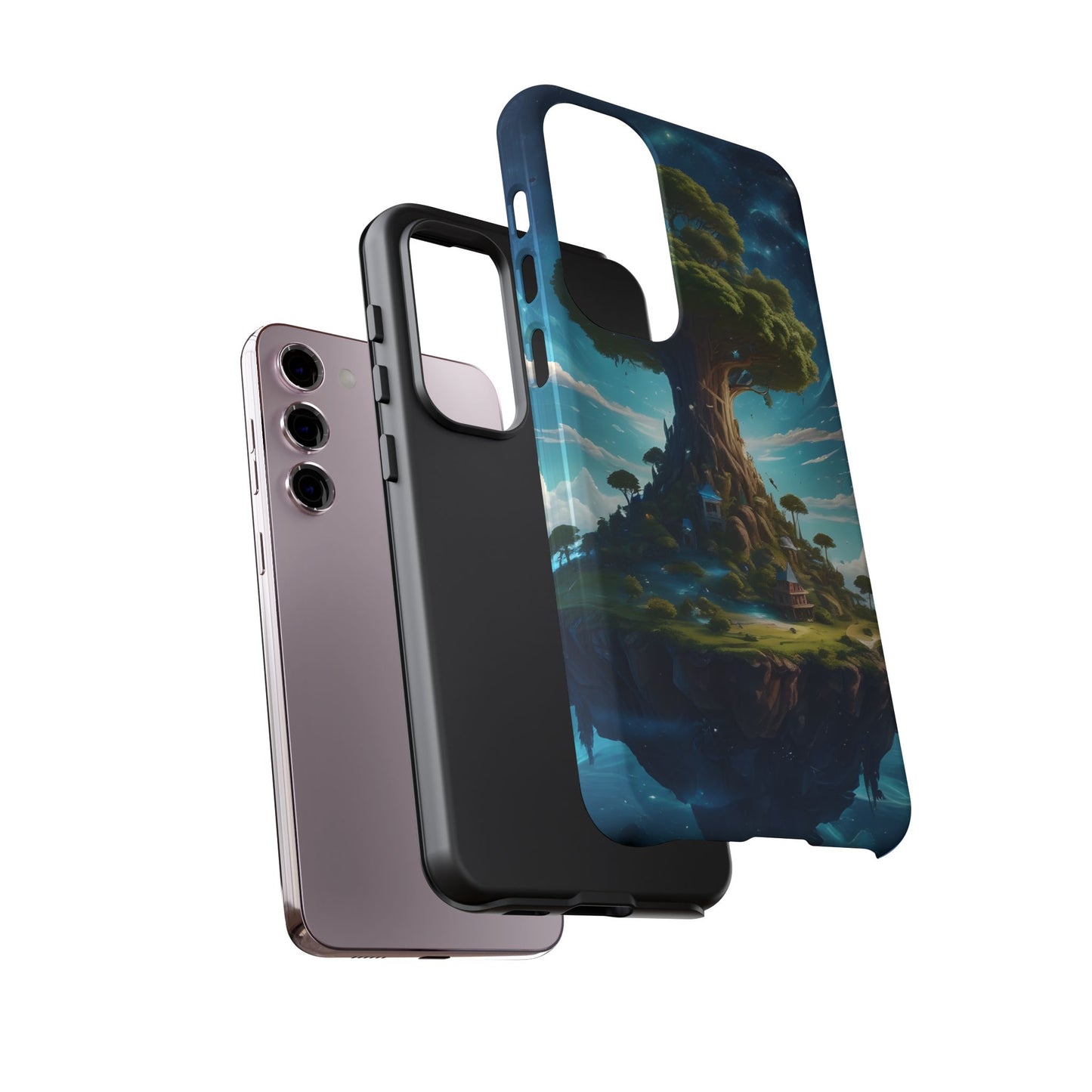 Carcasa para móvil Árbol Místico, Carcasas Resistentes, Funda para Móvil Única, Paisaje Mágico, Regalo para Amantes de la Naturaleza, Carcasa Protectora, Diseño Fantástico