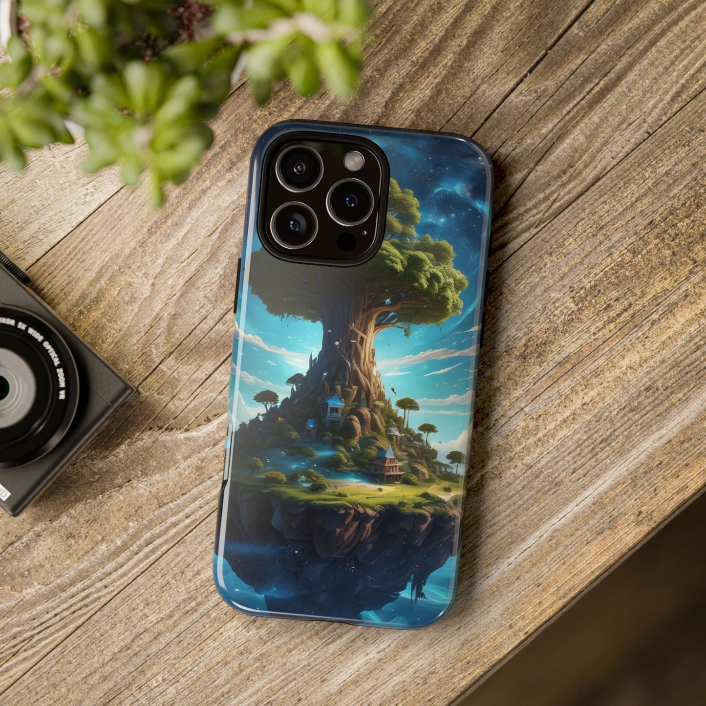 Carcasa para móvil Árbol Místico, Carcasas Resistentes, Funda para Móvil Única, Paisaje Mágico, Regalo para Amantes de la Naturaleza, Carcasa Protectora, Diseño Fantástico