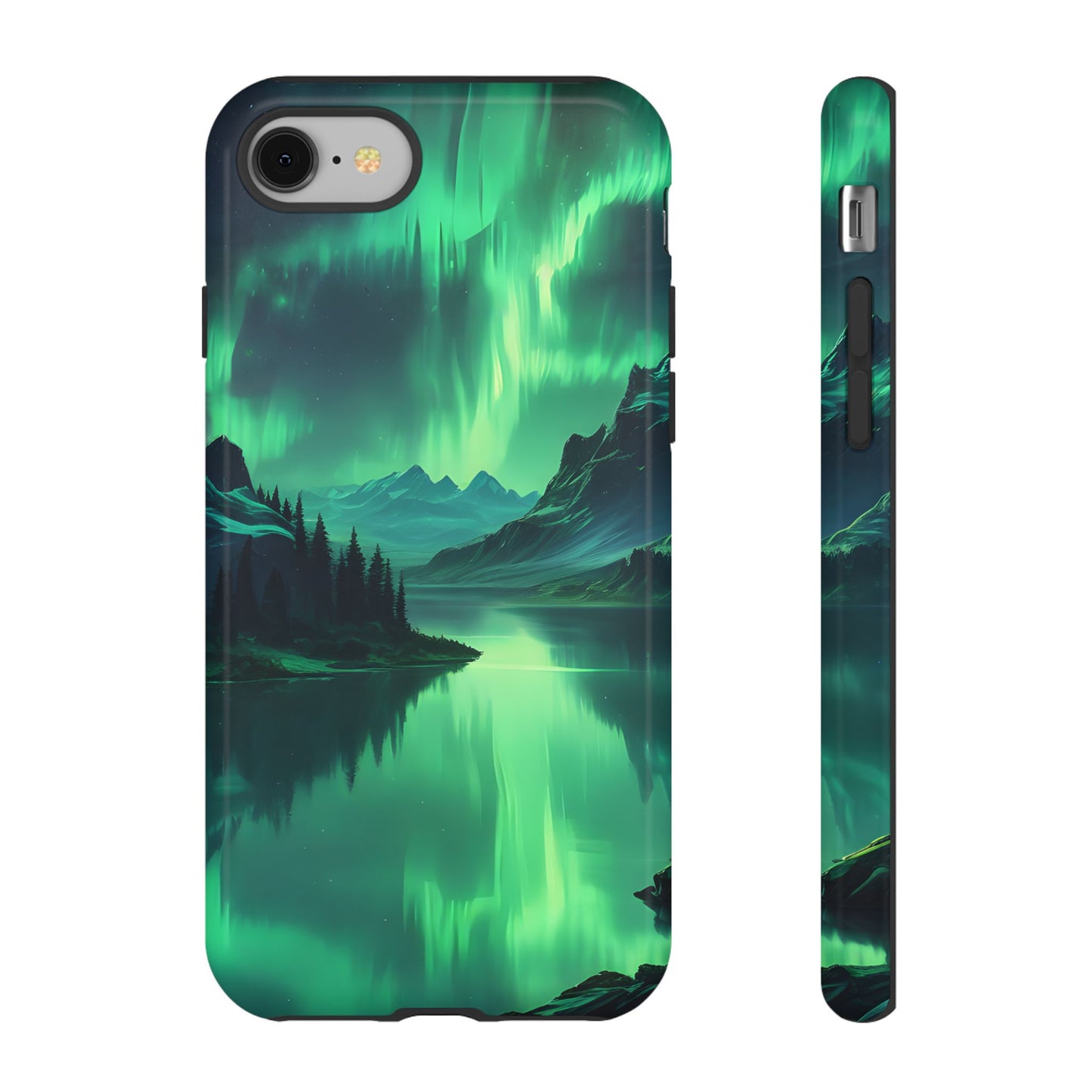 Carcasa para teléfono Aurora Boreal, carcasas resistentes para amantes de la naturaleza, funda para teléfono con arte celestial, regalo único para amigos amantes de la naturaleza, compatible [...]