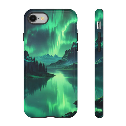 Aurora Borealis Phone Case, Tough Cases for Nature Lovers, Celestial Art Phone Cover, Unique Gift for Outdoorsy Friends, Compatible [...]