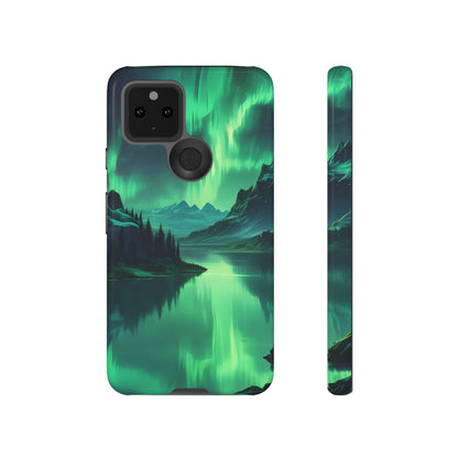 Aurora Borealis Phone Case, Tough Cases for Nature Lovers, Celestial Art Phone Cover, Unique Gift for Outdoorsy Friends, Compatible [...]