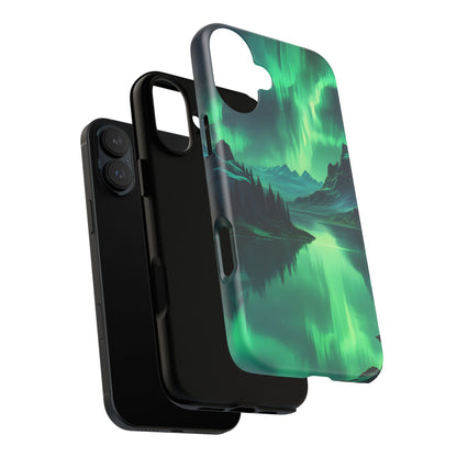 Aurora Borealis Phone Case, Tough Cases for Nature Lovers, Celestial Art Phone Cover, Unique Gift for Outdoorsy Friends, Compatible [...]