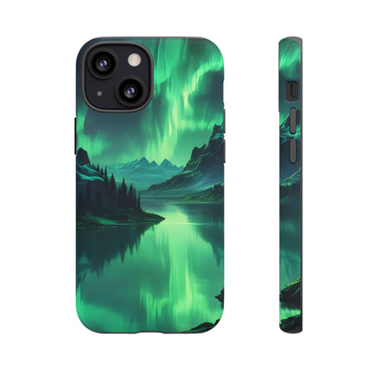 Aurora Borealis Phone Case, Tough Cases for Nature Lovers, Celestial Art Phone Cover, Unique Gift for Outdoorsy Friends, Compatible [...]