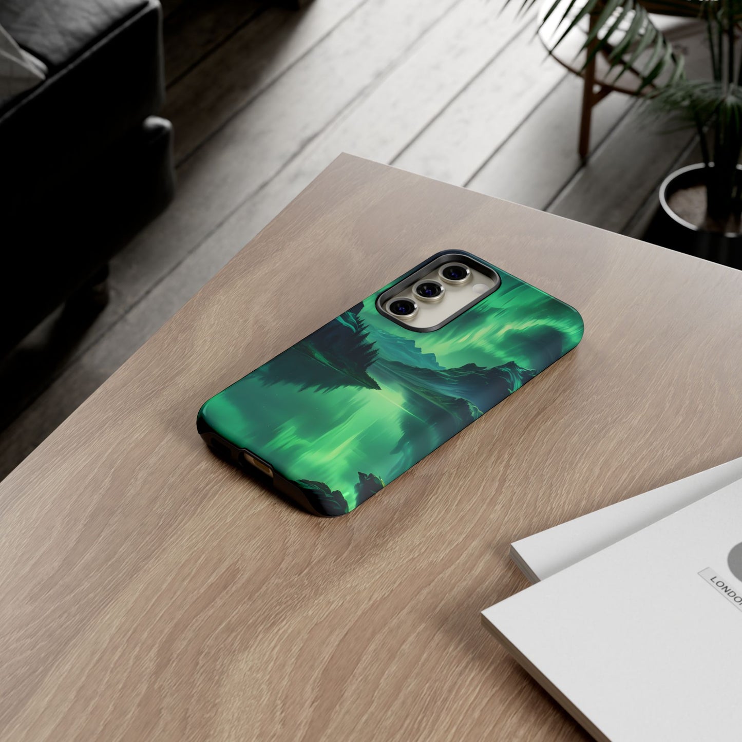 Carcasa para teléfono Aurora Boreal, carcasas resistentes para amantes de la naturaleza, funda para teléfono con arte celestial, regalo único para amigos amantes de la naturaleza, compatible [...]