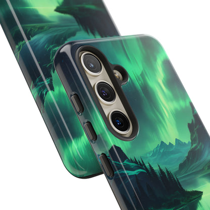 Aurora Borealis Phone Case, Tough Cases for Nature Lovers, Celestial Art Phone Cover, Unique Gift for Outdoorsy Friends, Compatible [...]