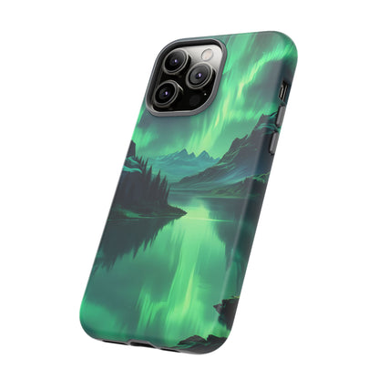 Aurora Borealis Phone Case, Tough Cases for Nature Lovers, Celestial Art Phone Cover, Unique Gift for Outdoorsy Friends, Compatible [...]