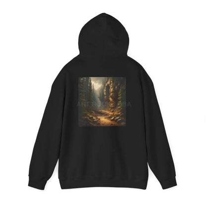 Abandoned Cave Hoodie for Creative Souls Perfect for Art Lovers Gift for Artists Cozy Casual Wear Ideal for Every