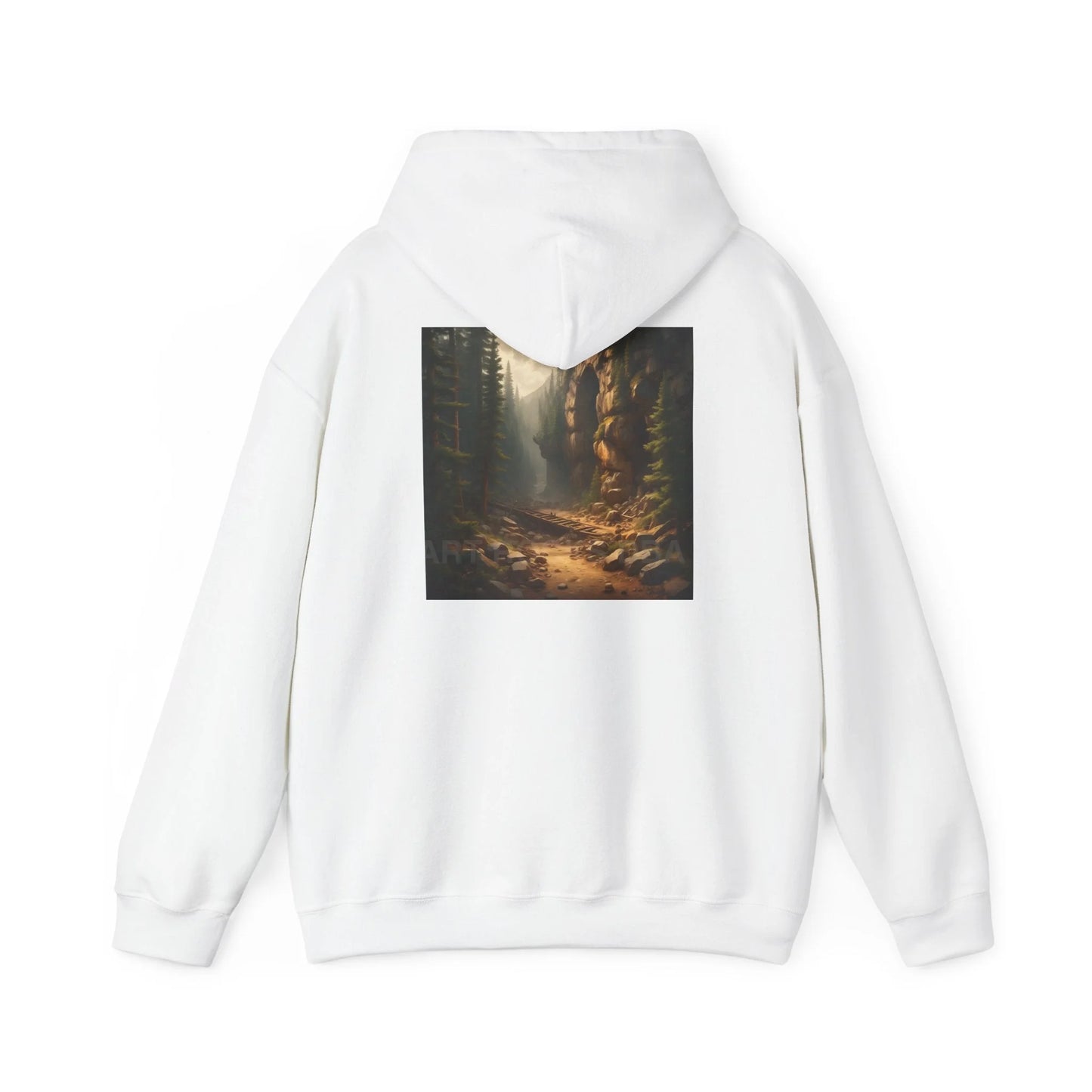 Abandoned Cave Hoodie for Creative Souls Perfect for Art Lovers Gift for Artists Cozy Casual Wear Ideal for Every