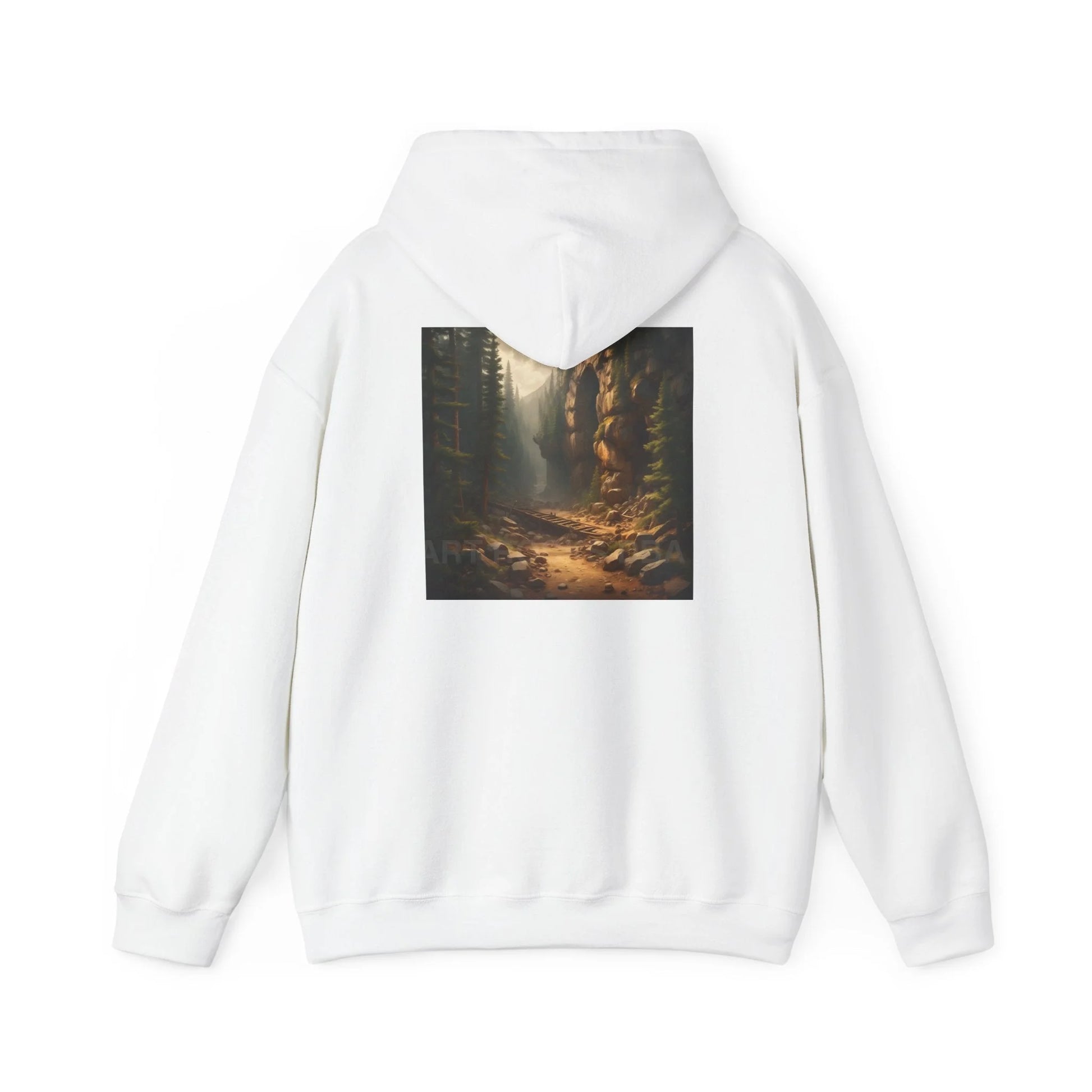Abandoned Cave Hoodie for Creative Souls Perfect for Art Lovers Gift for Artists Cozy Casual Wear Ideal for Every