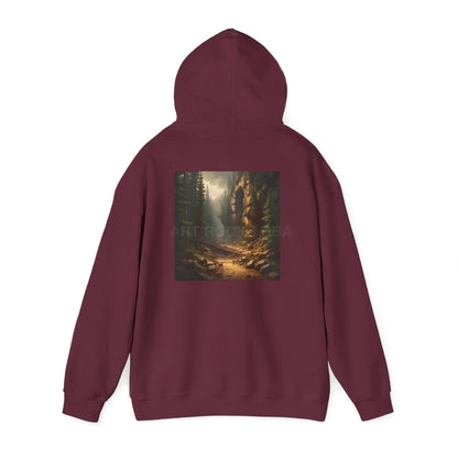 Abandoned Cave Hoodie for Creative Souls Perfect for Art Lovers Gift for Artists Cozy Casual Wear Ideal for Every